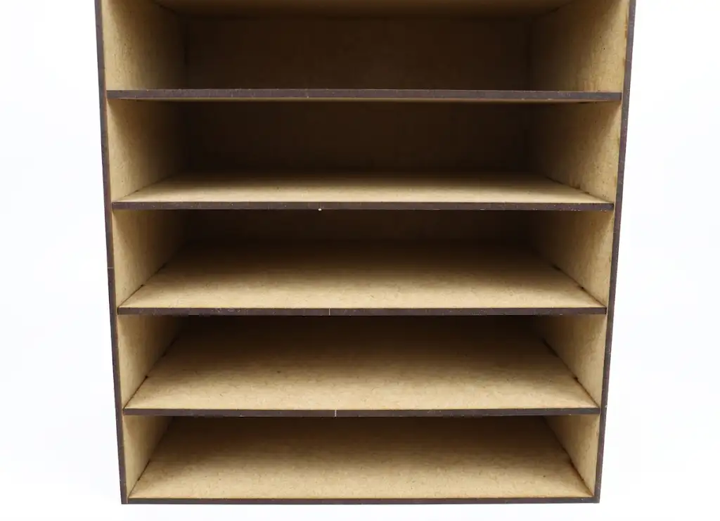Intérieur caisson rangement 9 alvéoles bois MDF fait main, Créa'Flo
